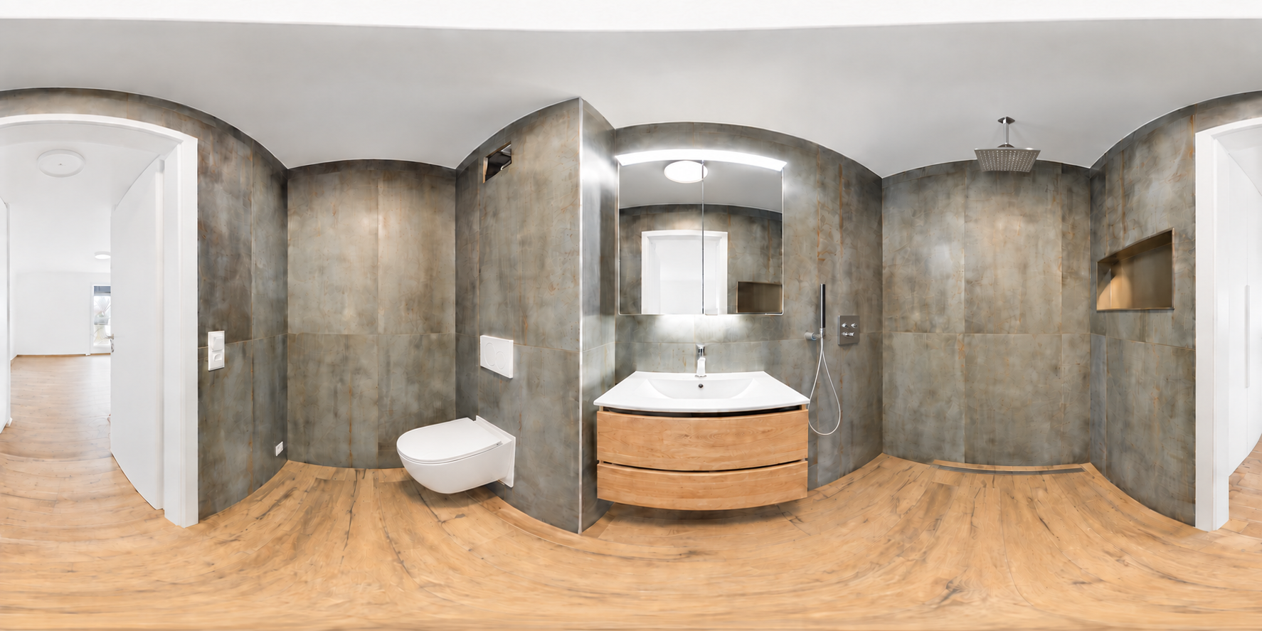 Salle de bains parentale